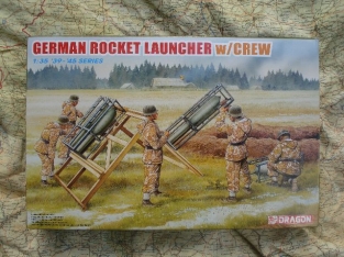 DML6509  German ROCKET LAUNCHER with WEHRMACHT CREW